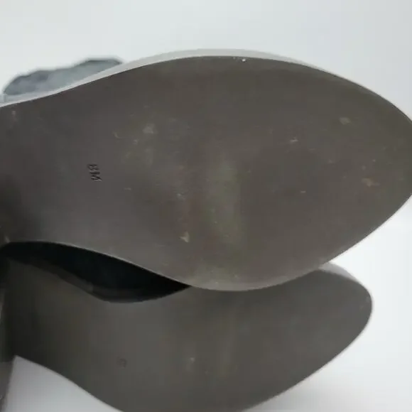 Stylish Black Over the Knee Boots - Picture 16 of 16